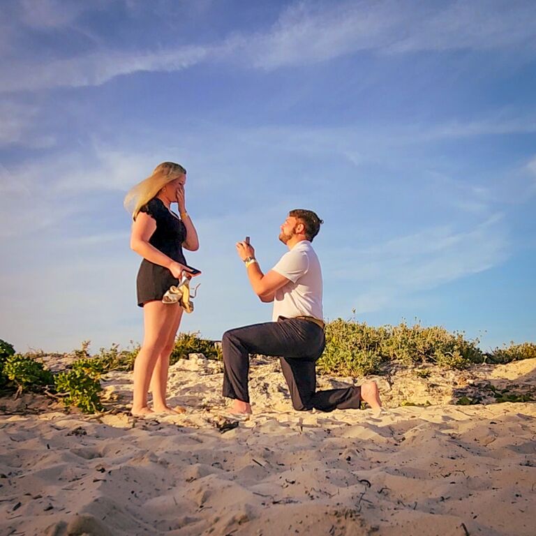 Our Engagement in Atlantis, Bahamas