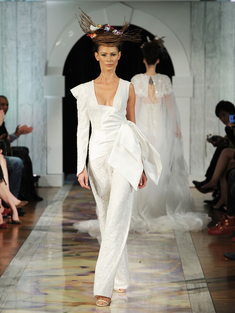 Daring Wedding Dresses From Bridal Fashion Week Watch