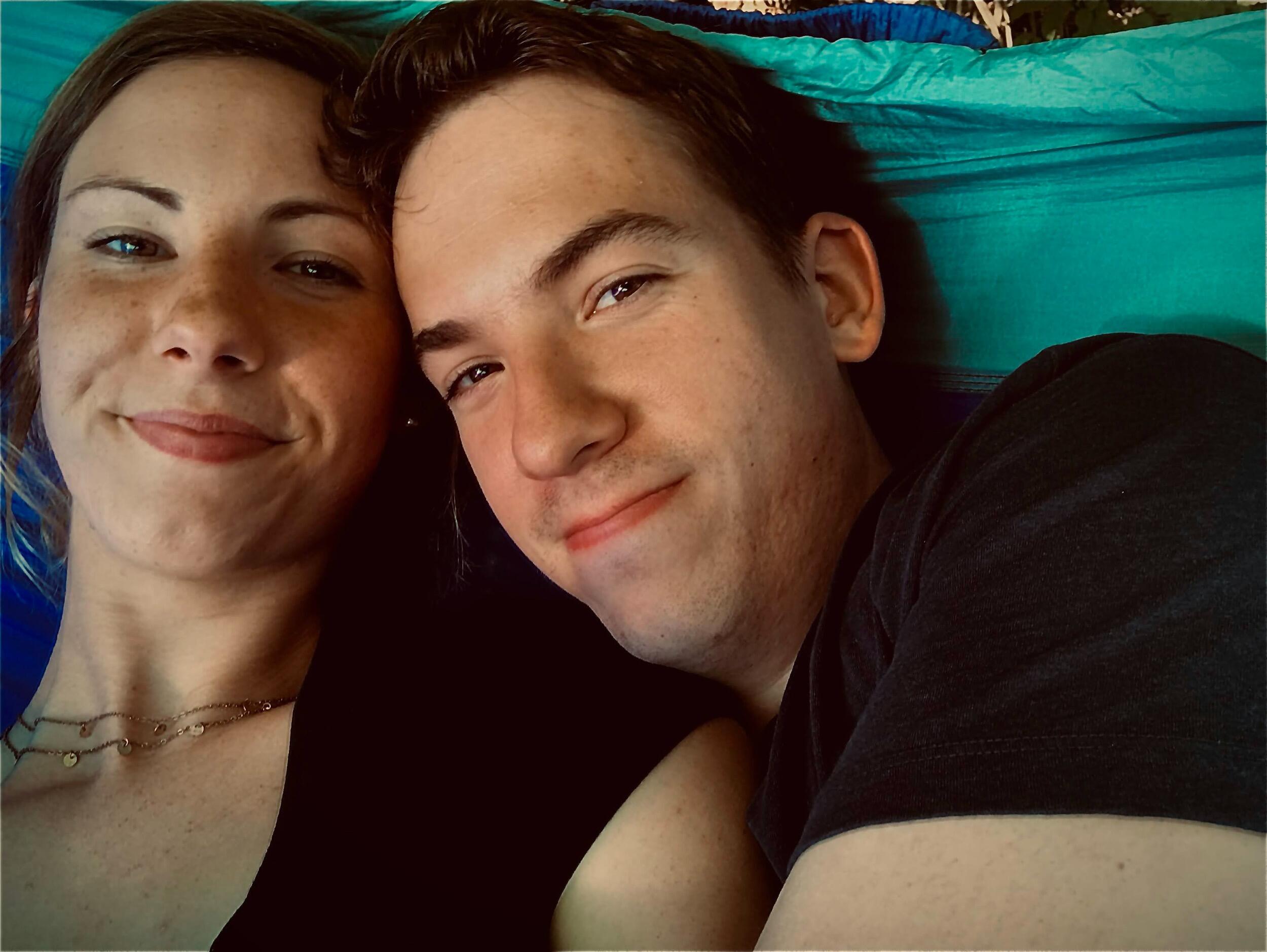 Summertime hammocking.