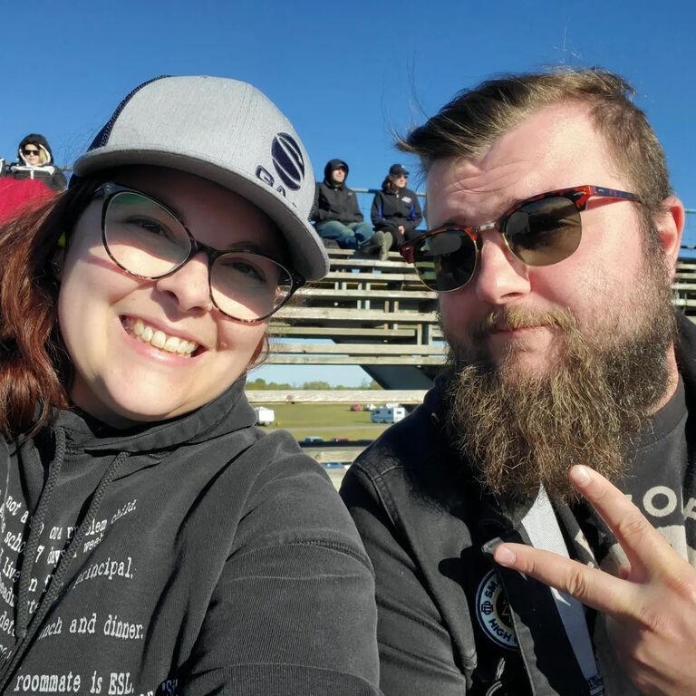 Day at the tracks!