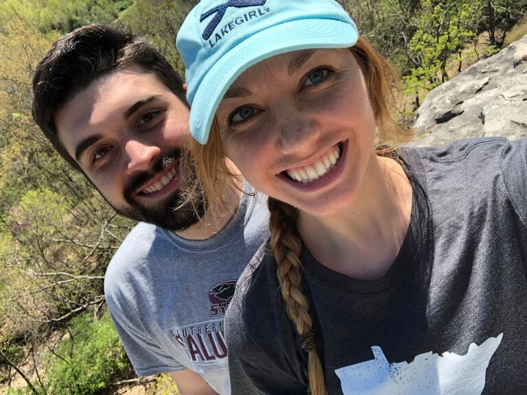 Although we had to go our separate ways when the summer was over, we continued to date long distance during our senior year of college (Thanks Jeremy for driving all the way to Mizzou for visits:))