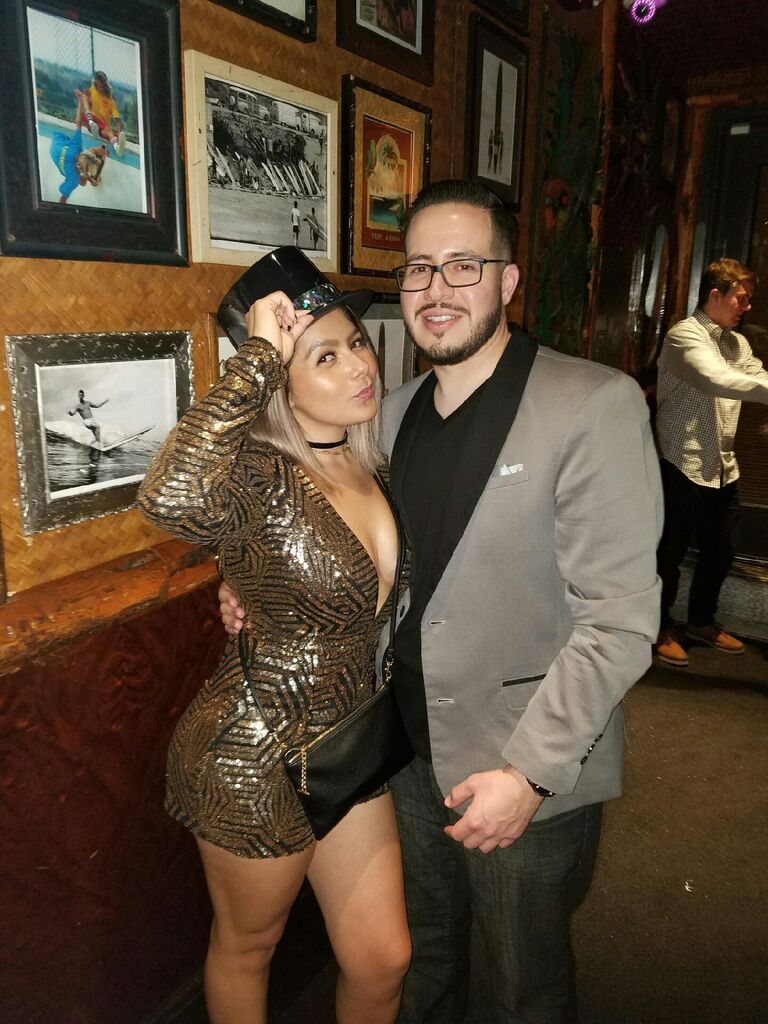 New Years Eve at Baja Sharkeez, Hermosa Beach. 