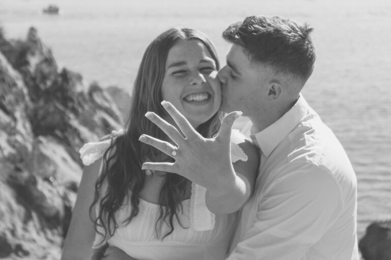 Our engagement shoot🥹🤍