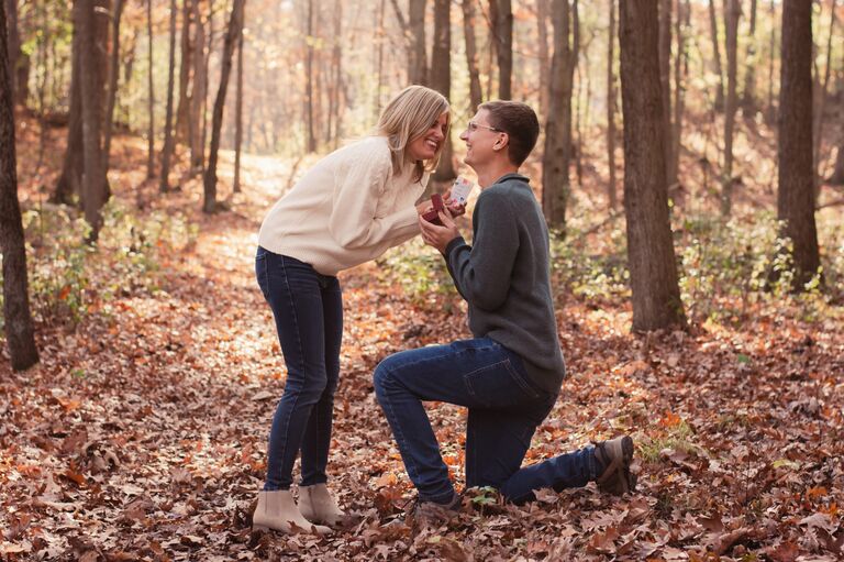 She said yes!  