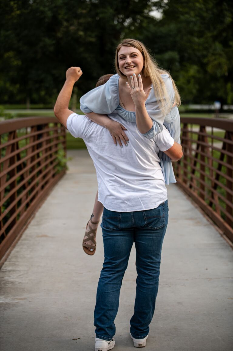 Engagement pictures! 320 days until "I do!"