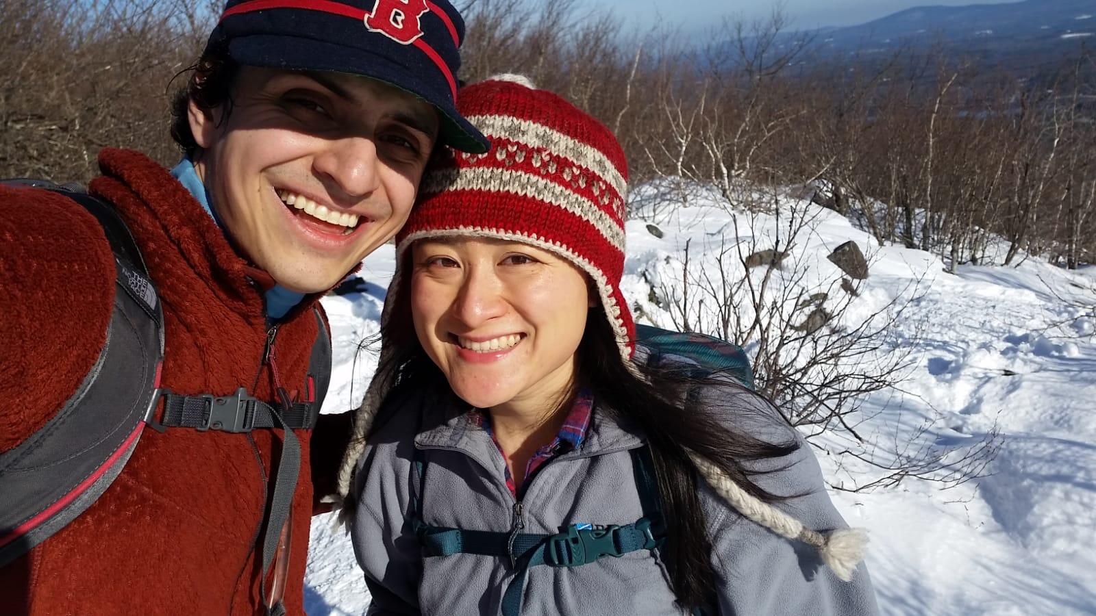 Winter hiking!🌬☃️❄️