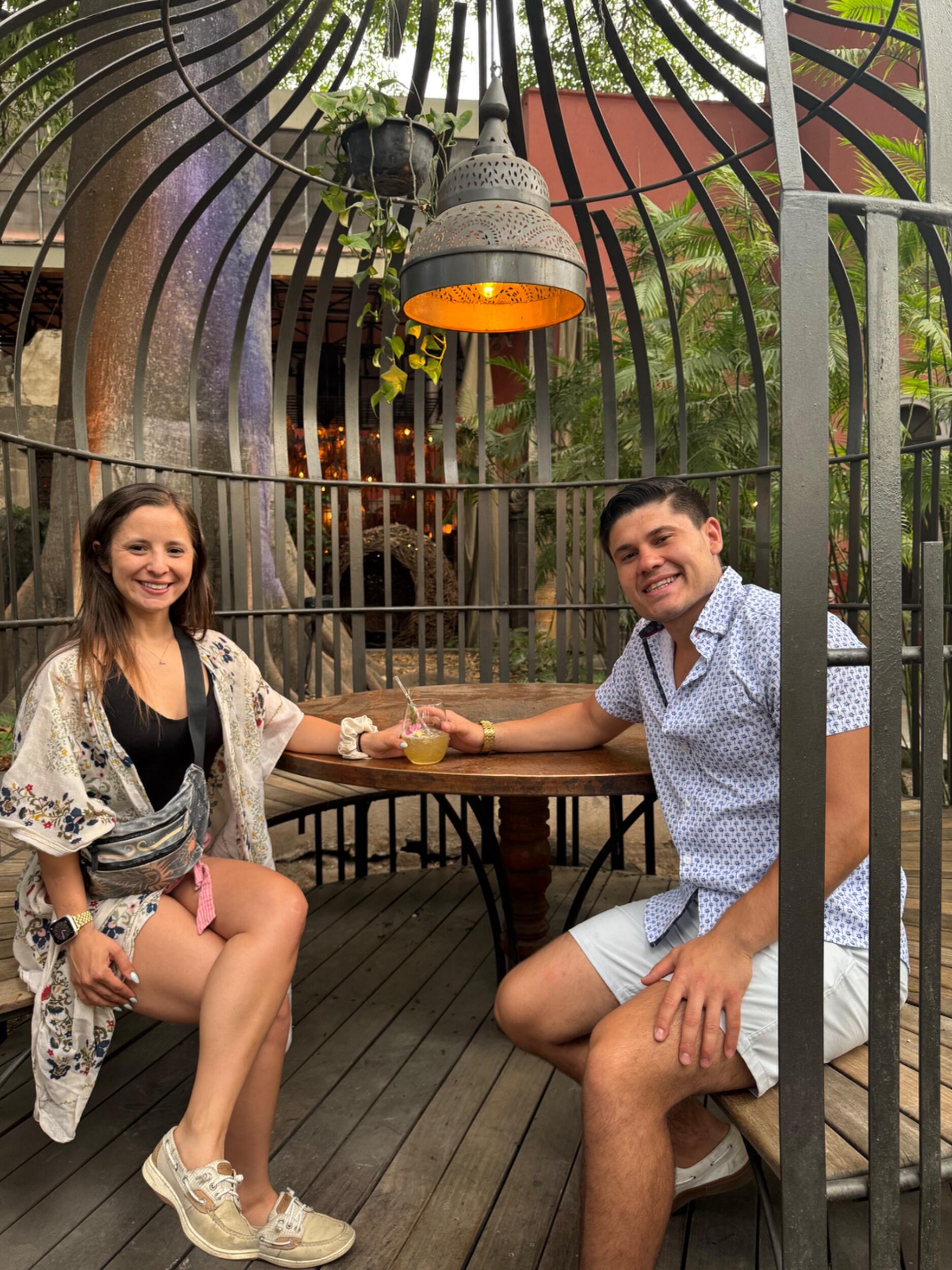 First trip to Mexico together! Found our wedding destination and our wedding outfits (: