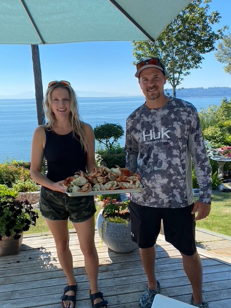 Crabbing together in Mukilteo!