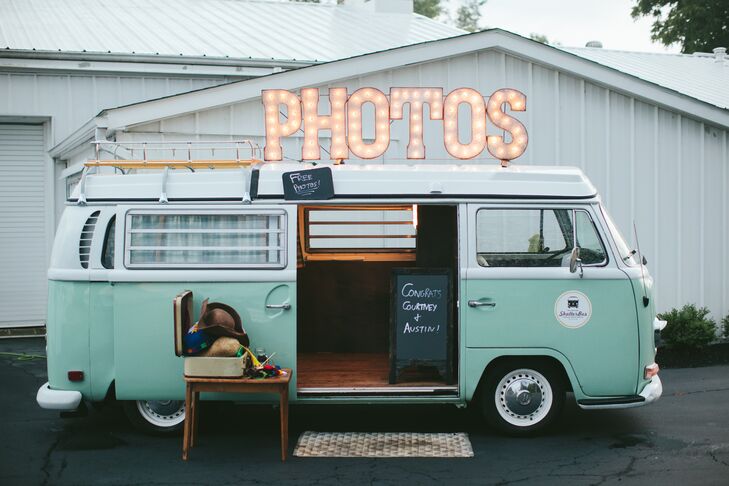 Vintage VW Bus Photo Booth
