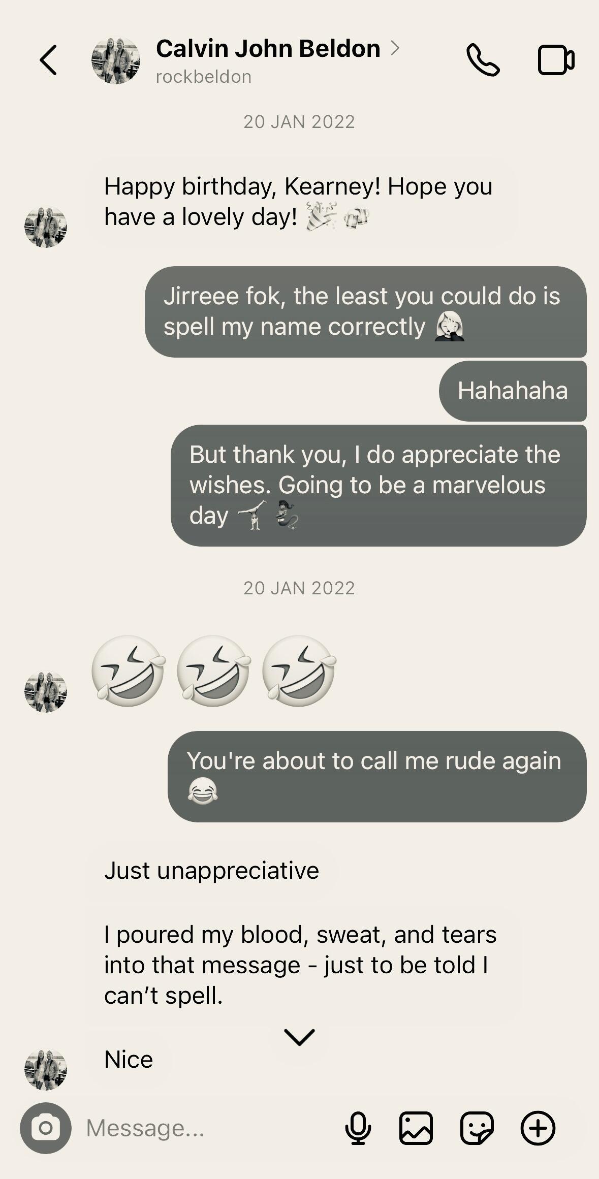 Text exchange