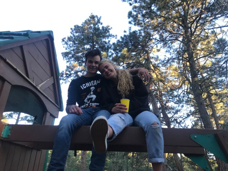 We started dating on June 5th 2020! We went on a spaghetti picnic and had Josh n Johns ice cream for our first date.