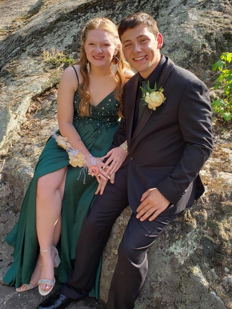 Hal's Junior year prom! It was hard to get there after a surprise hospital visit but of course Jason wouldn't miss it!