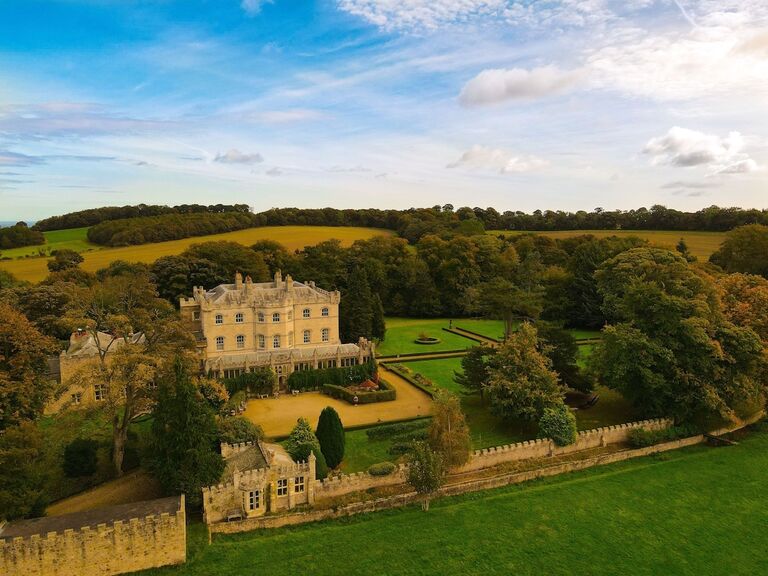 Ariel View of Castle