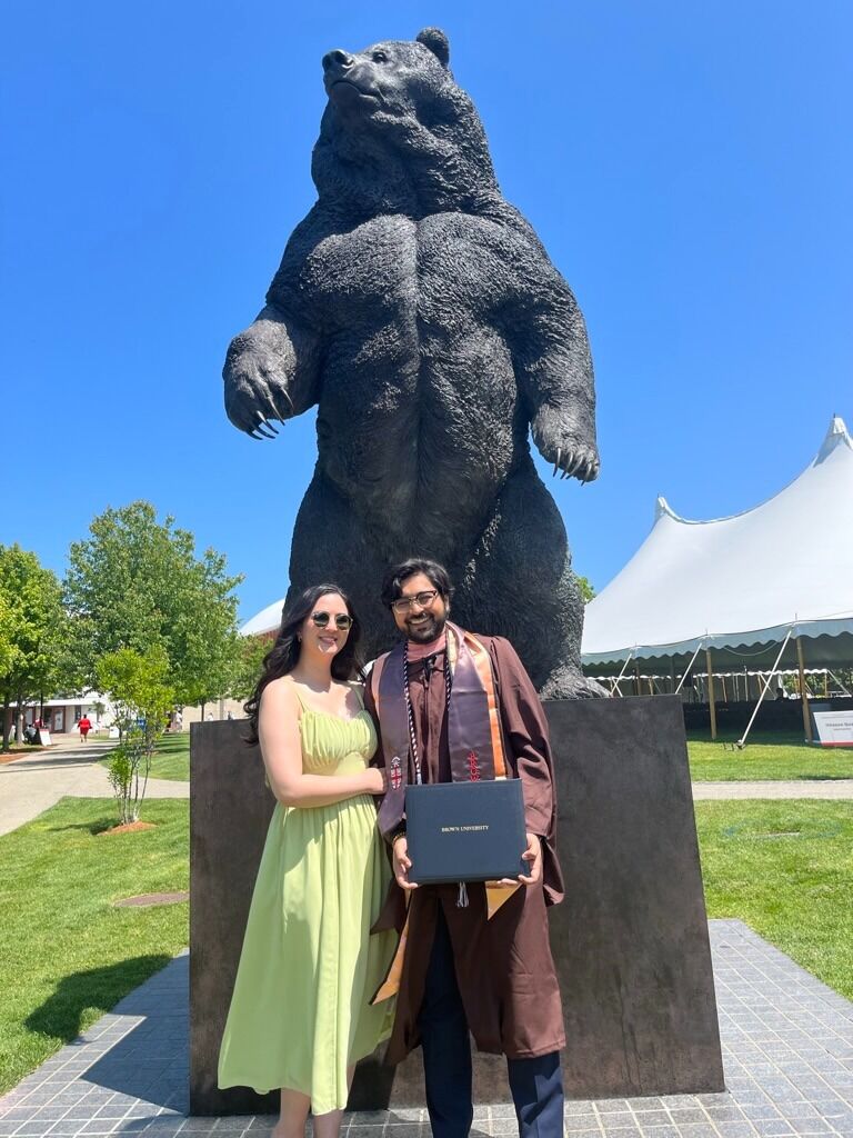 Marvin's MPH graduation!