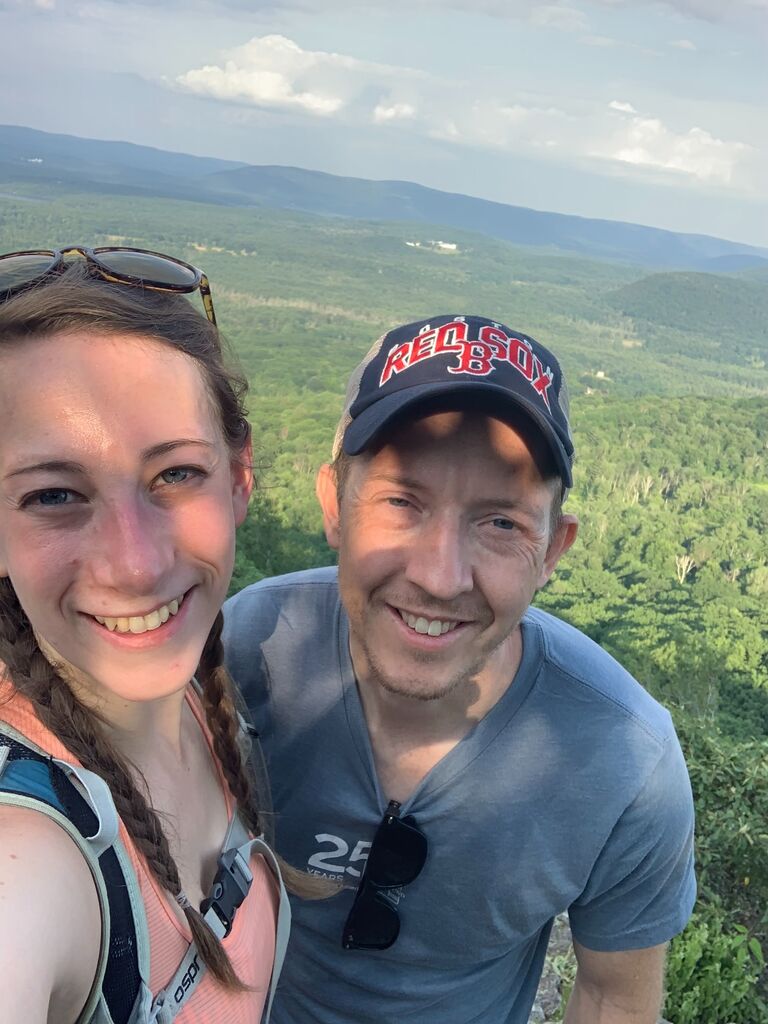 Our first major trip together. Backpacking a portion of the Appalachian trail.