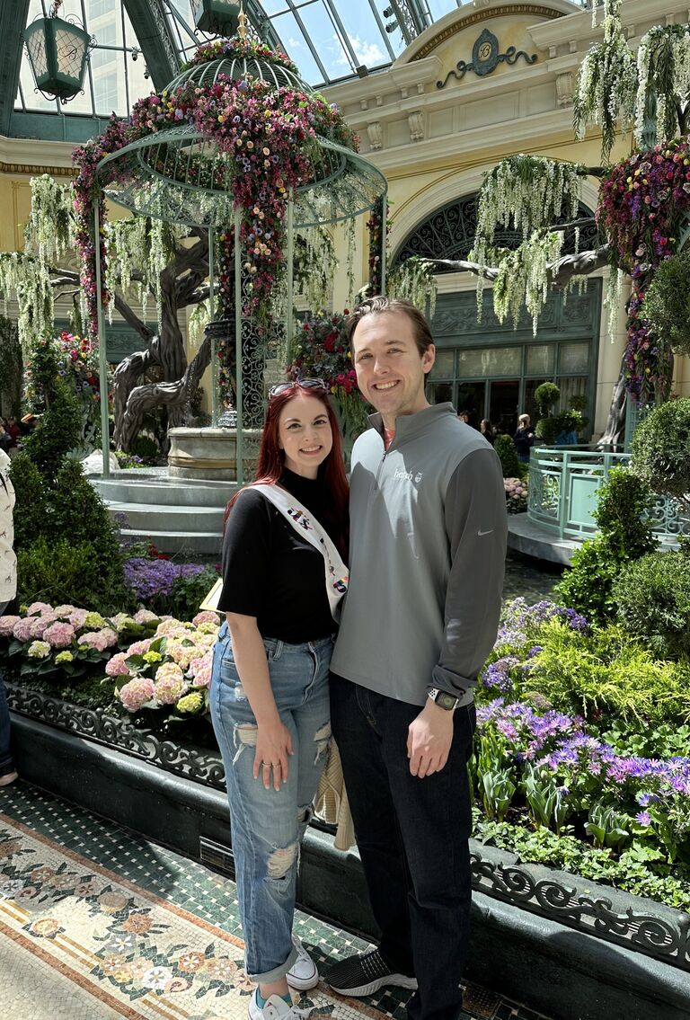 Traveled to Las Vegas together
