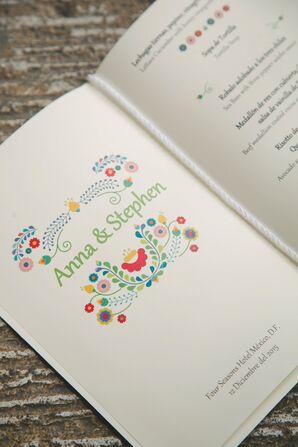 wifey lifey shoe message mexican colorful dinner inspired menu