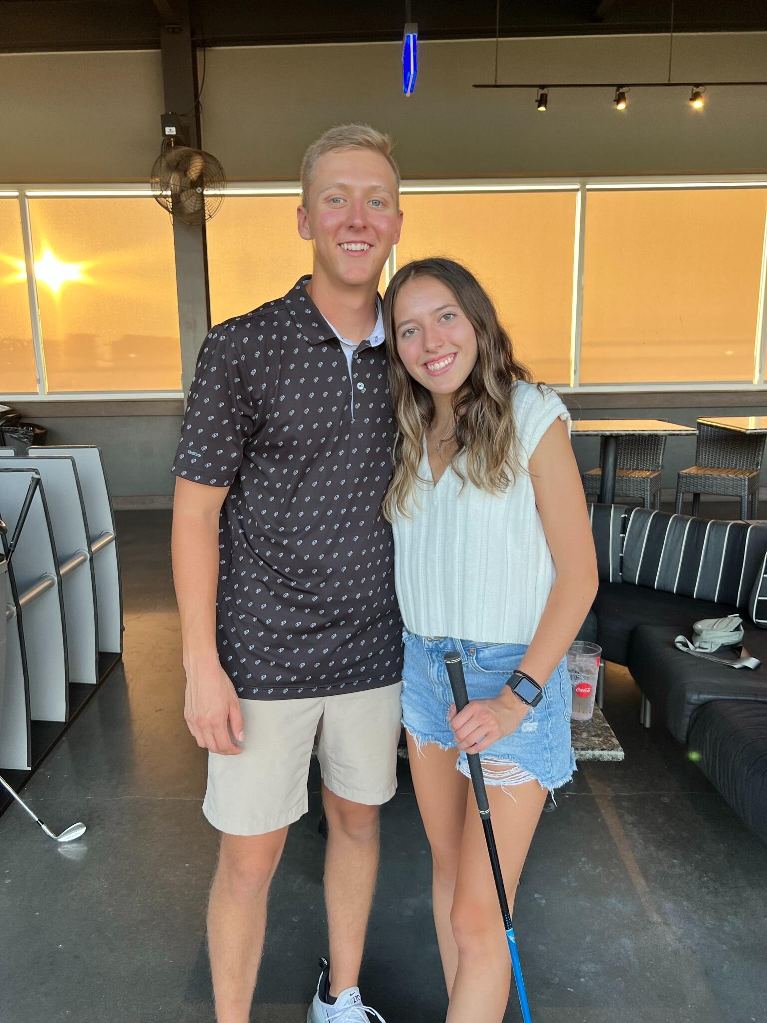 We celebrated 3 years together.