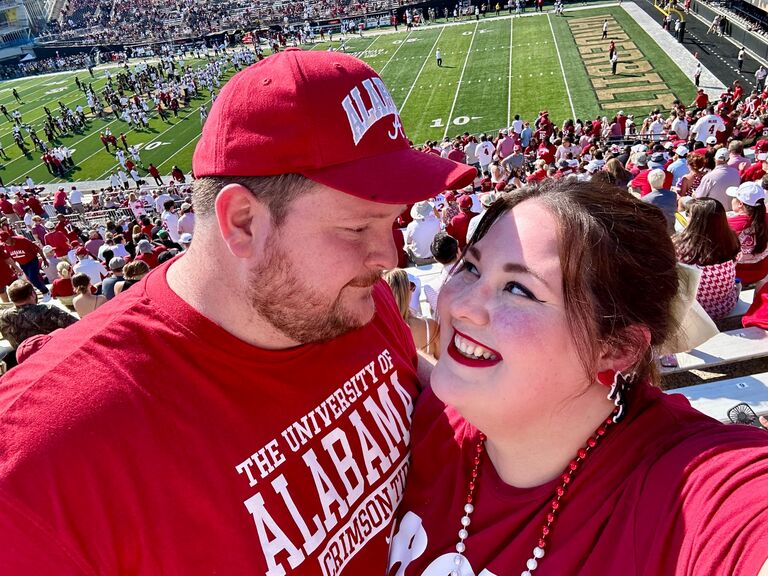 October had rolled around and it is the month Lauren wants to rain down gifts and adventures on Jermey. Though Alabama had lost (TO VANDY!!! COME ON!!!)  Lauren had her first Alabama game and we had fun.

This was also the beginning of Fall Break and the beginning the engagement countdown. Just one more week later I would be proposing to her.