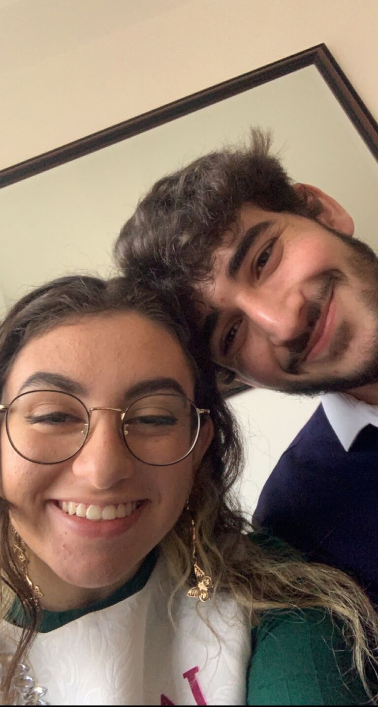 Post January Sem Break. Max came to get Dals from the airport and we spent a lovely Shabbos with some of his LA family friends