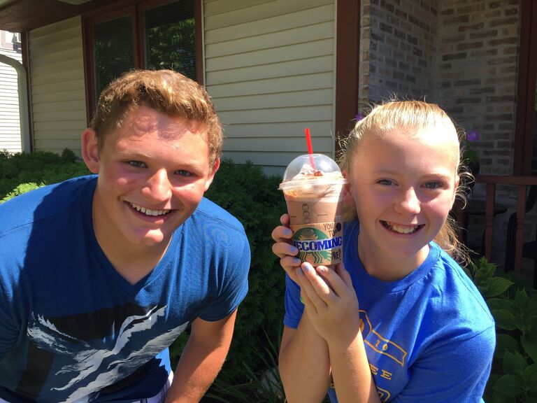 Homecoming proposal!