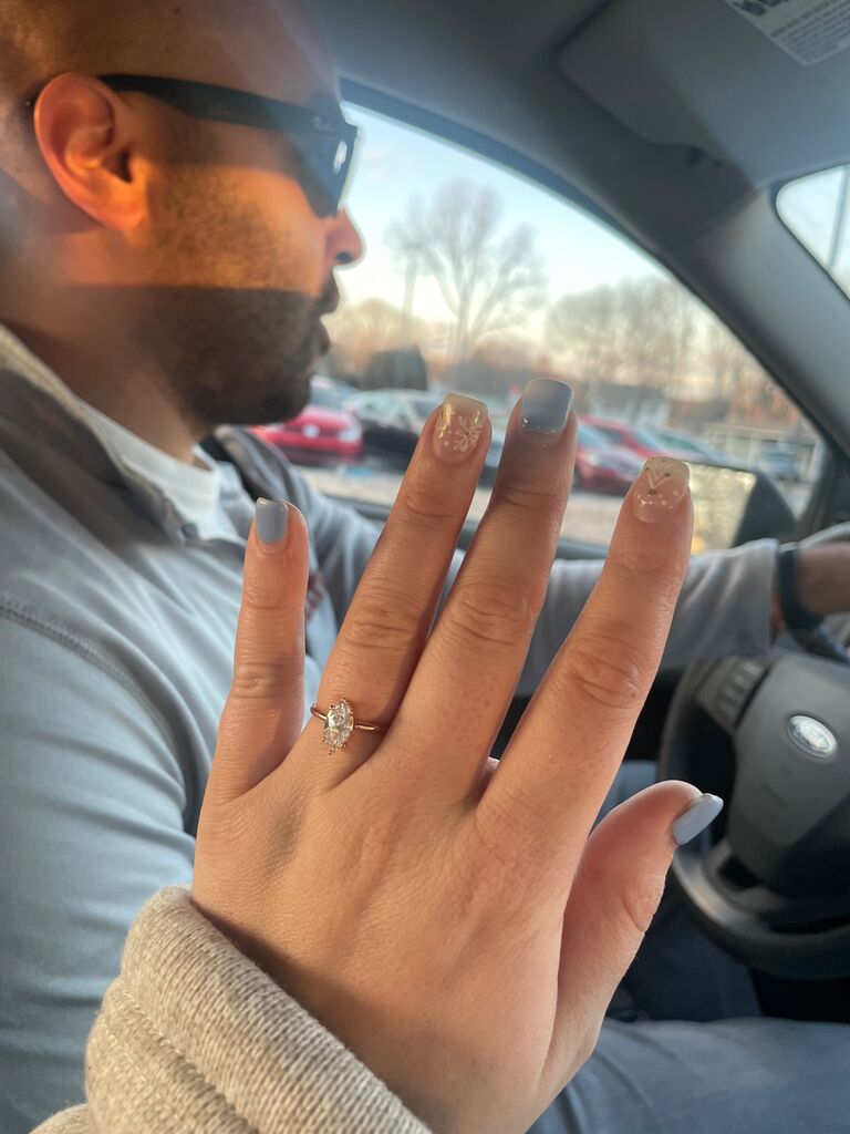 Christmas 2022- Rees proposed. We both are not good at keeping secrets and surprises but Ciara had no idea. Thank you to Megan and Lauryn for keeping the secret and making this happen. The adventure continues to await! 