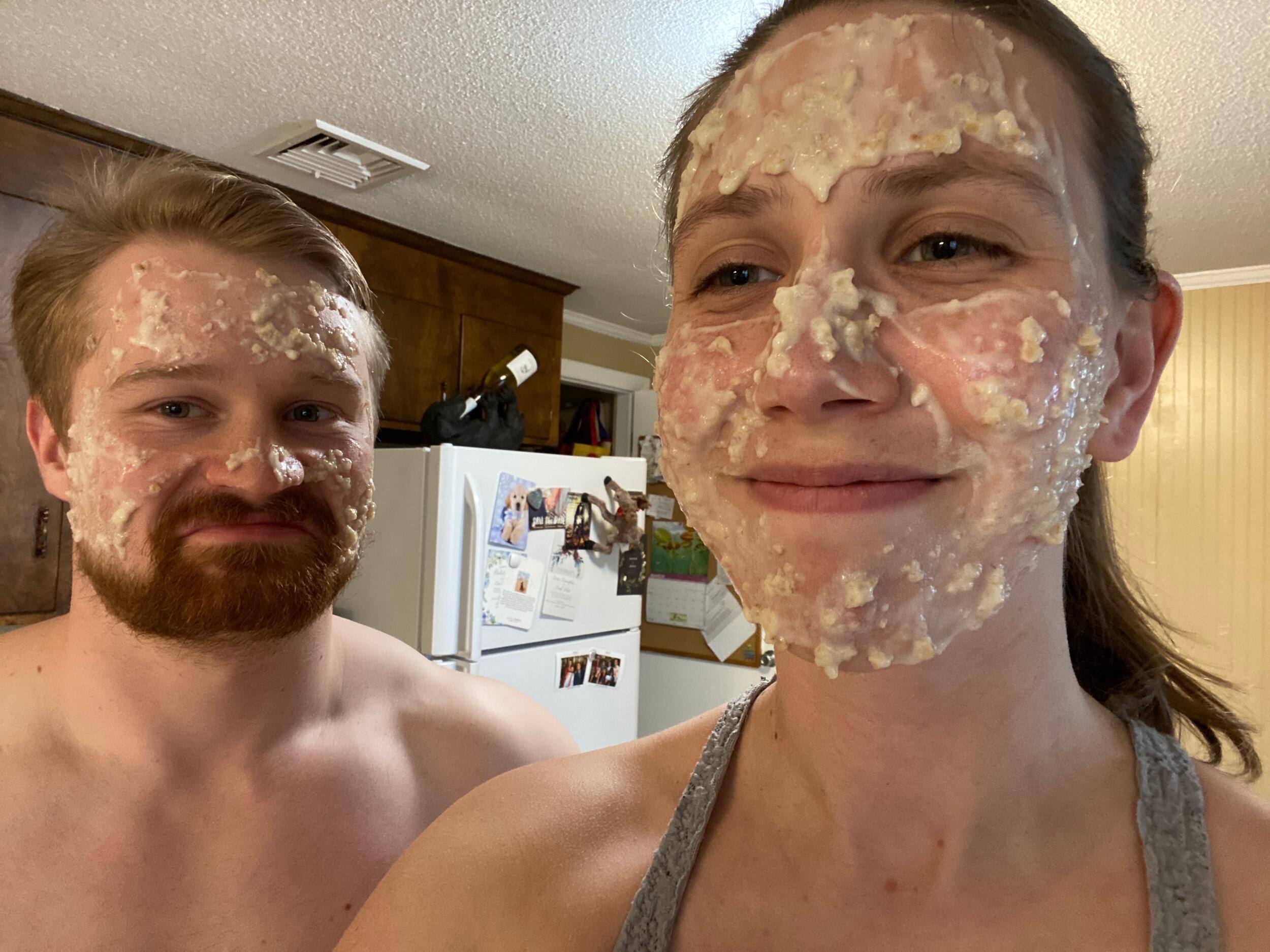 They coped somehow. Luckily, after losing their jobs one after the other and then getting back to work in a pandemic, they learned the most important thing in the world was the company of each other. Luckily, for about 6 months that's all they had!