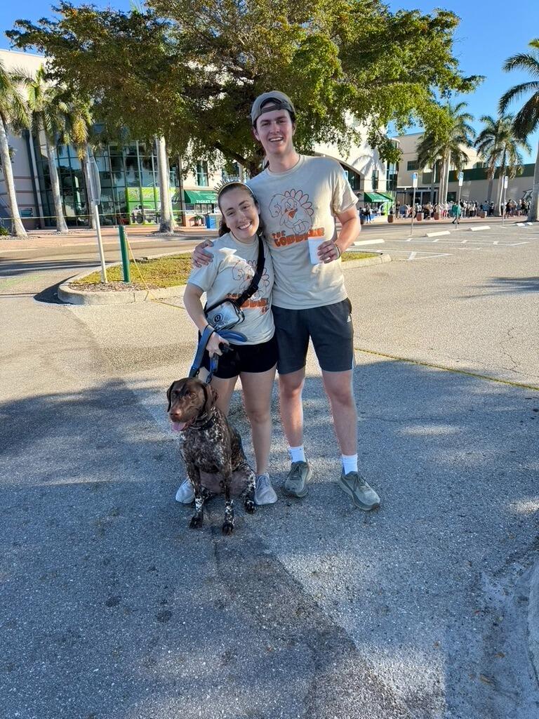 Thanksgiving Turkey Trot in Naples! Tyler is indeed marrying into the Turkey Trot on the morning of Thanksgiving family.