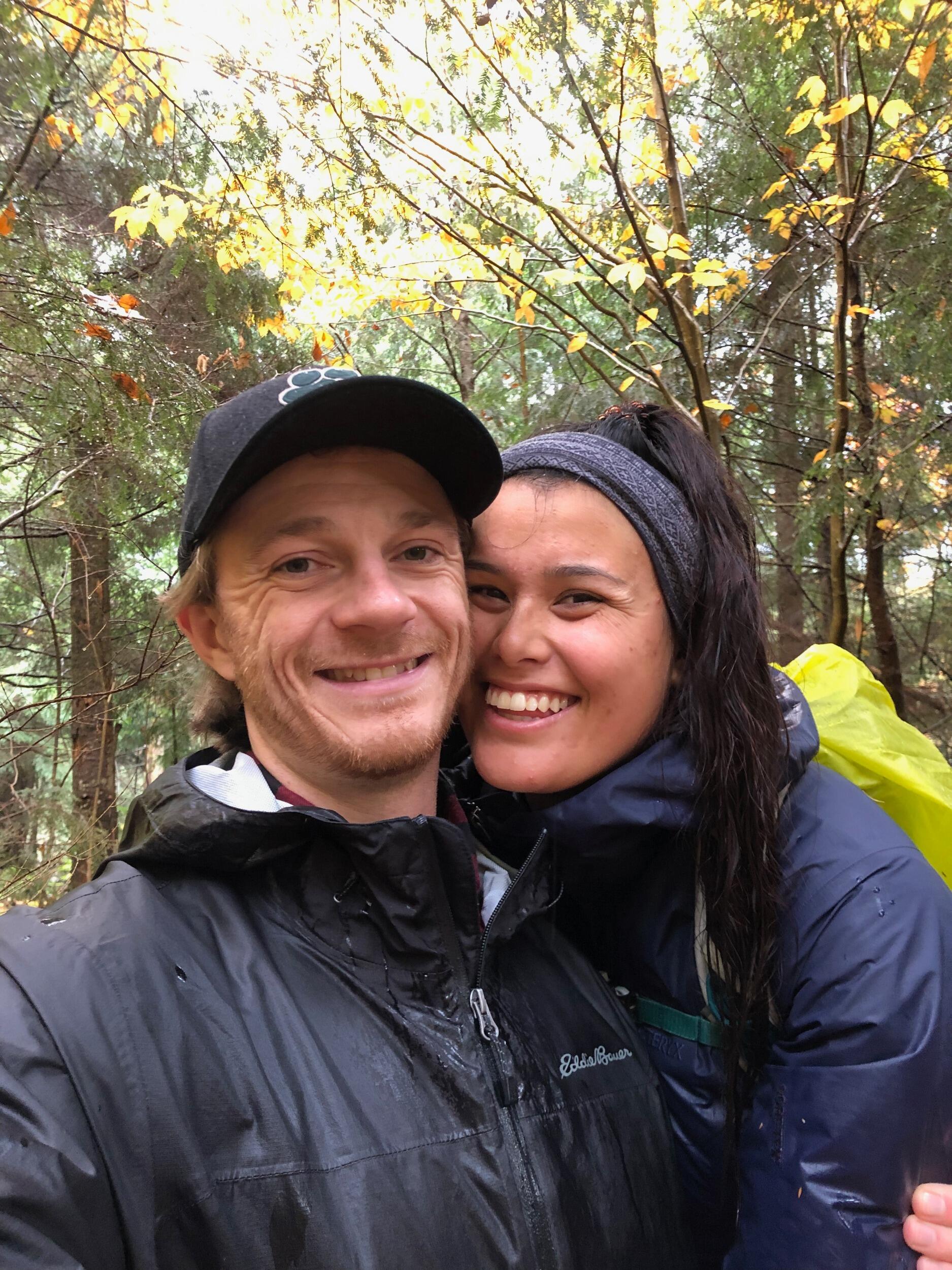 Our first camping trip in Algonquin Park, which has become a very important place to us.