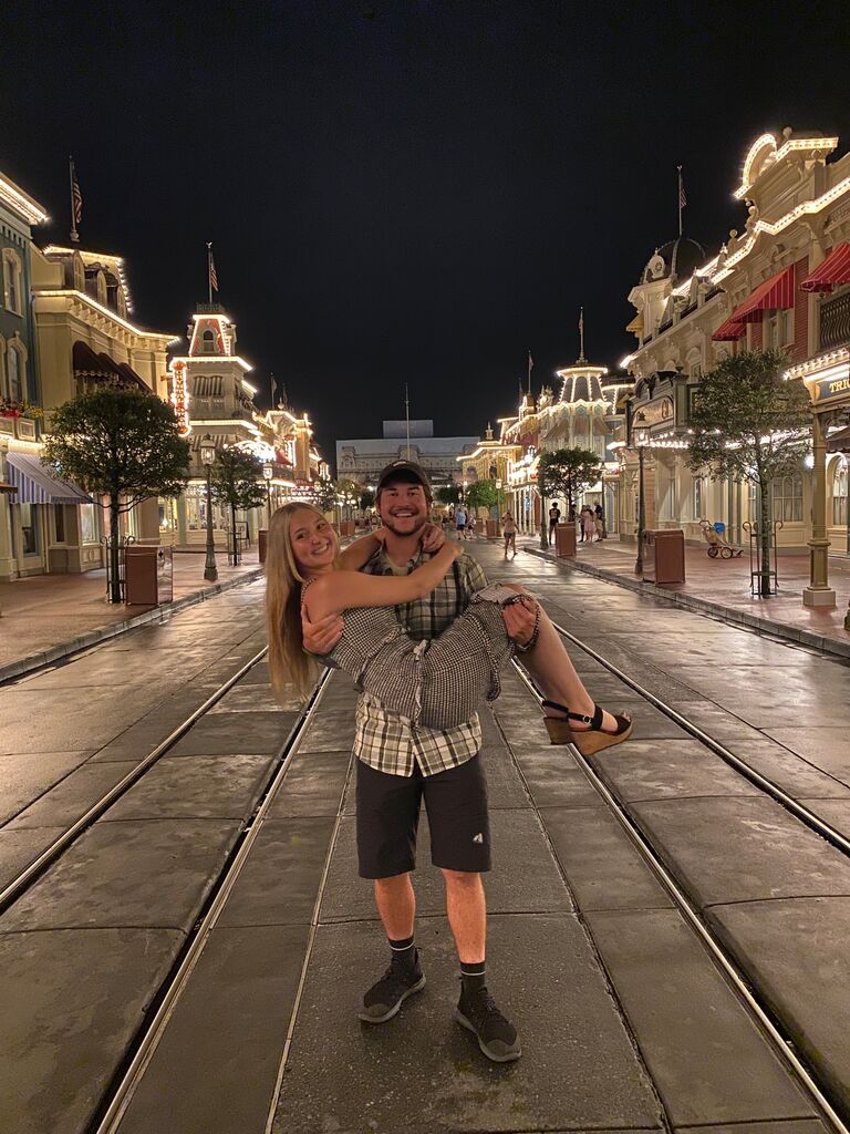 First vacation at with Jamies family to Walt Disney World in Orlando Florida.