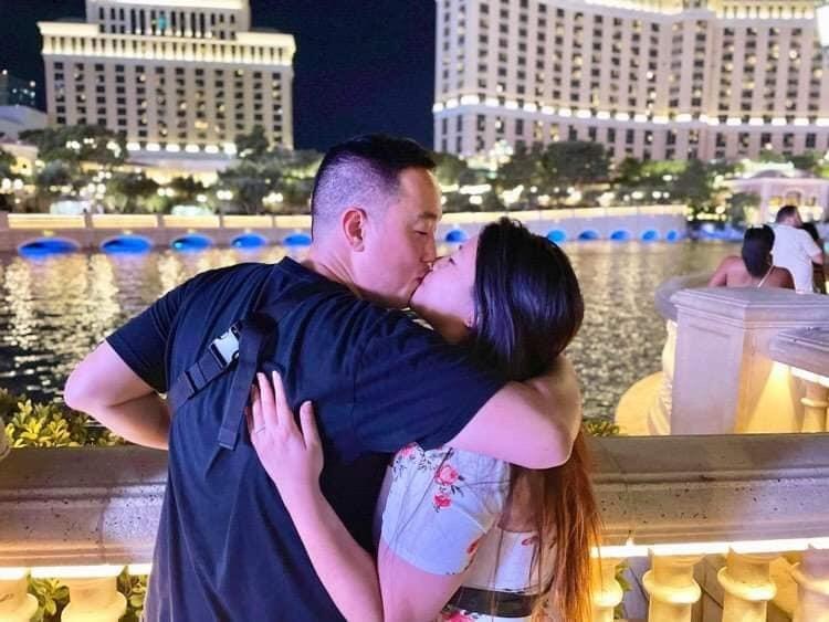 Engaged in Las Vegas!
