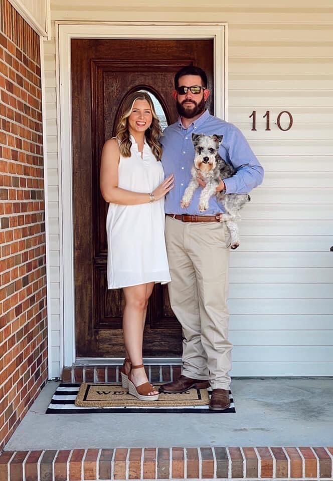 We moved into our current home together in Portageville! So many memories to come. Our mini schnauzer, Jay, joined us at this point in our journey. 