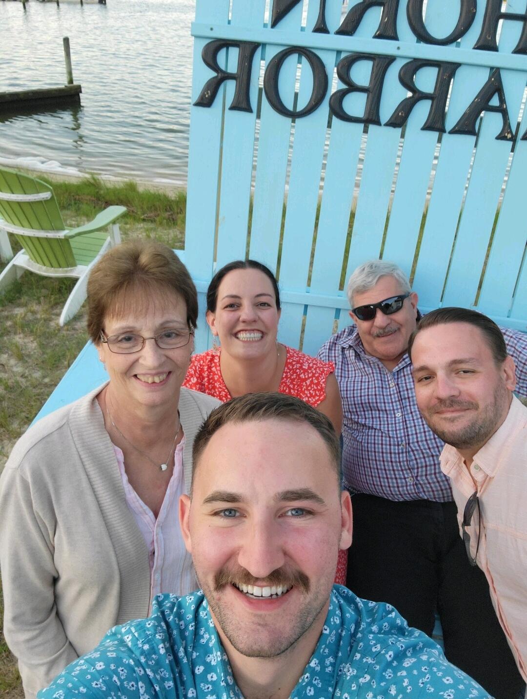 Paul crashed the Annual Bagonyi Family Vacation, making himself a forever addition to the Bagonyi 4. 
