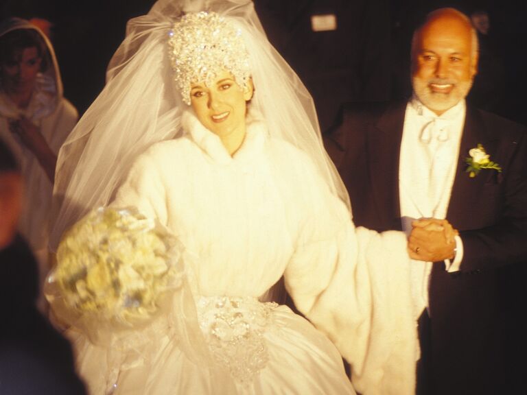 A Look Back at Celine Dion s Wedding to Rene Angelil