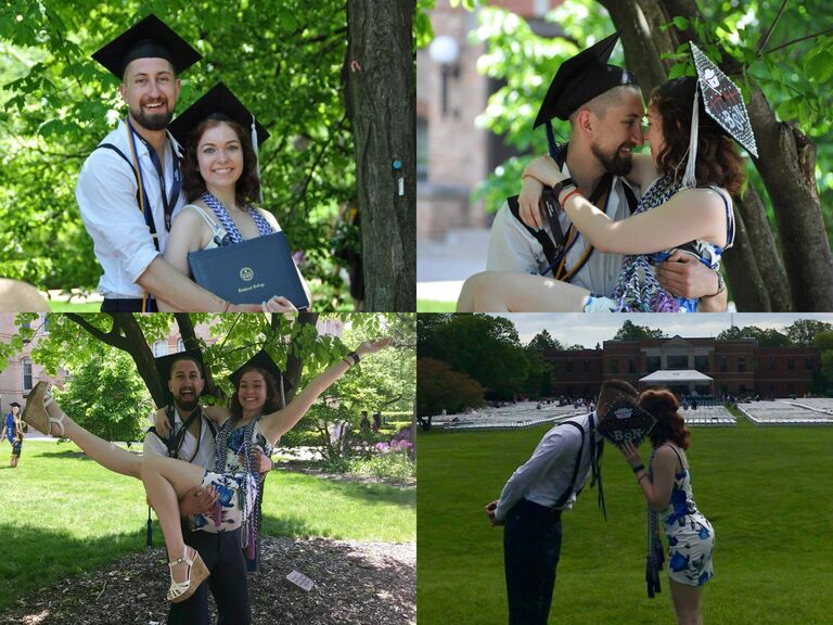 The day we survived both nursing school, and our parents meeting.