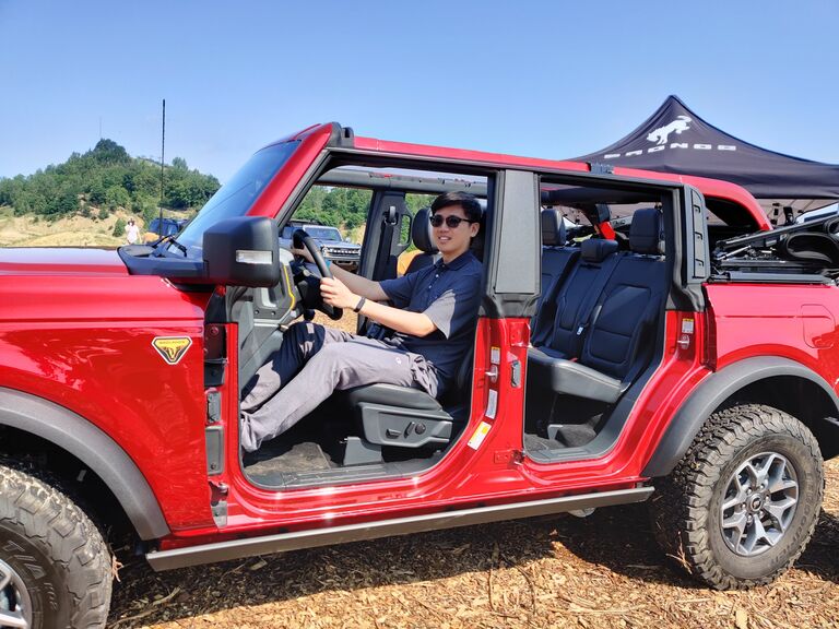 Joe's off roading adventure in the new Bronco