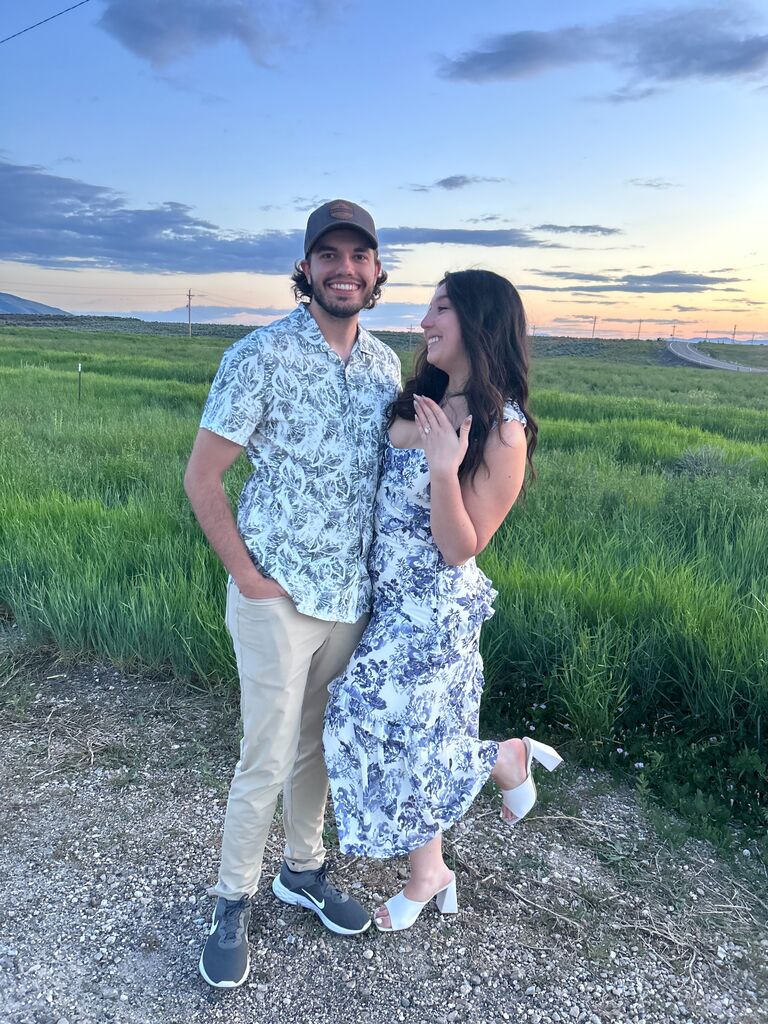 Enjoying being engaged while celebrating many of our friends weddings in 2023