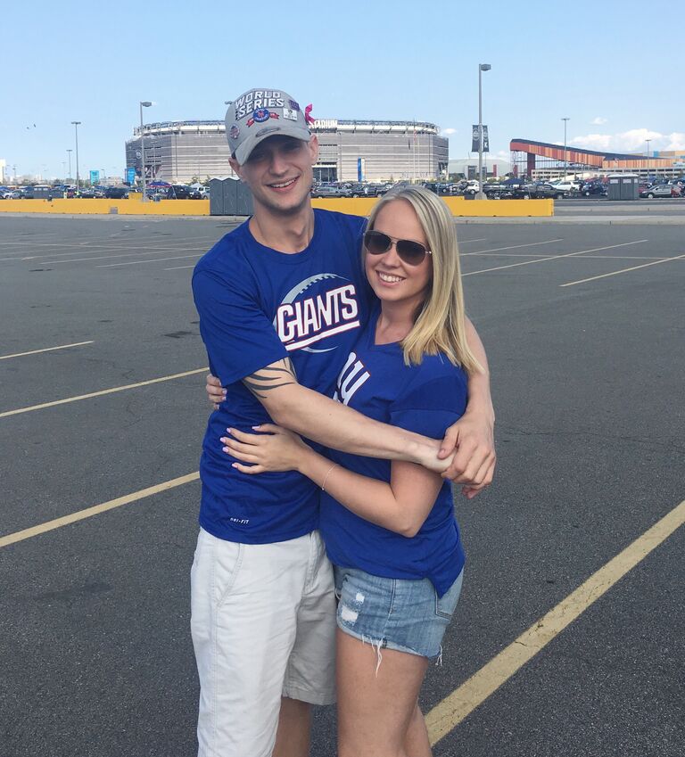 First Giants game together!