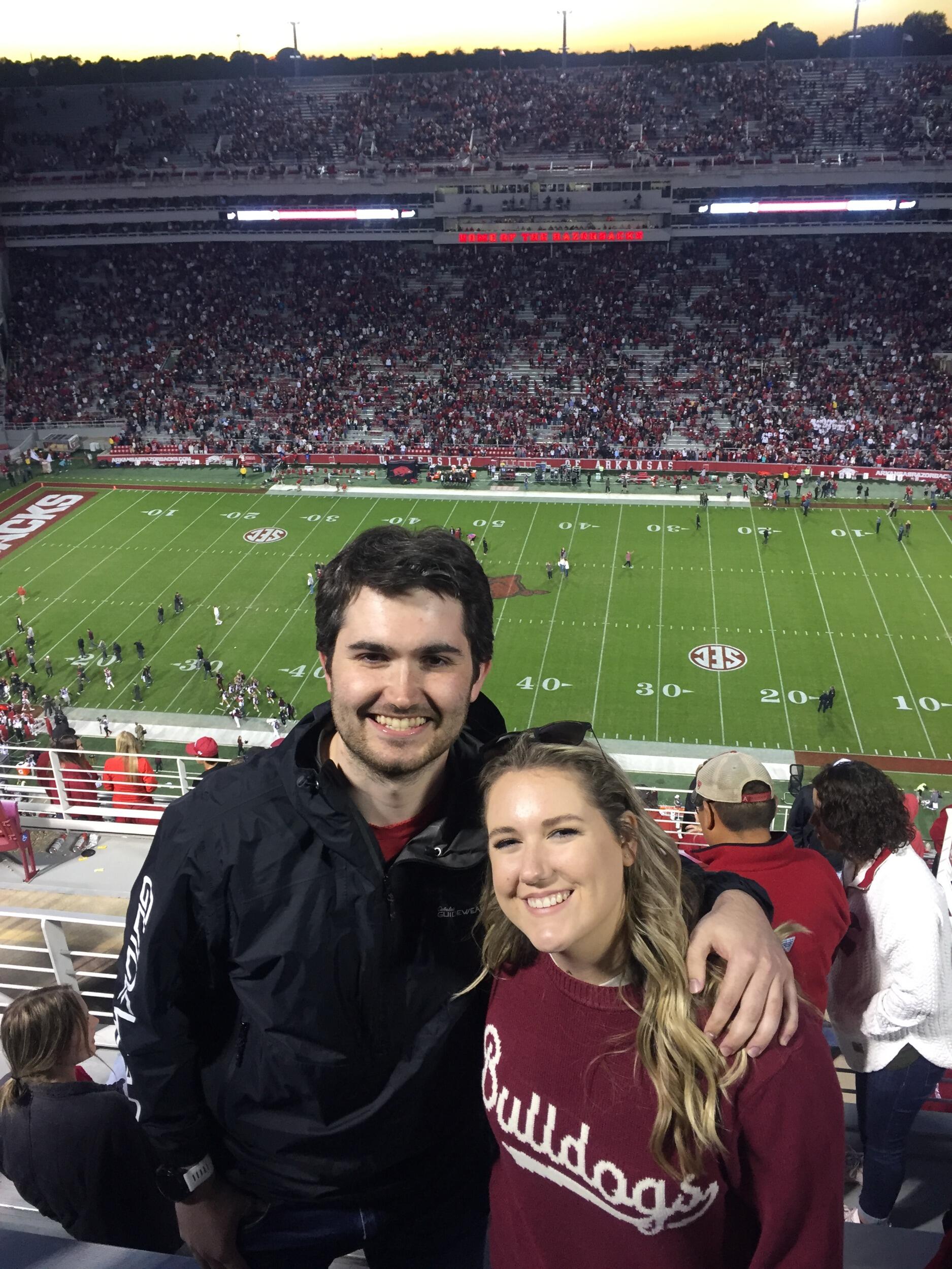 our first rivalry game in fayettville 