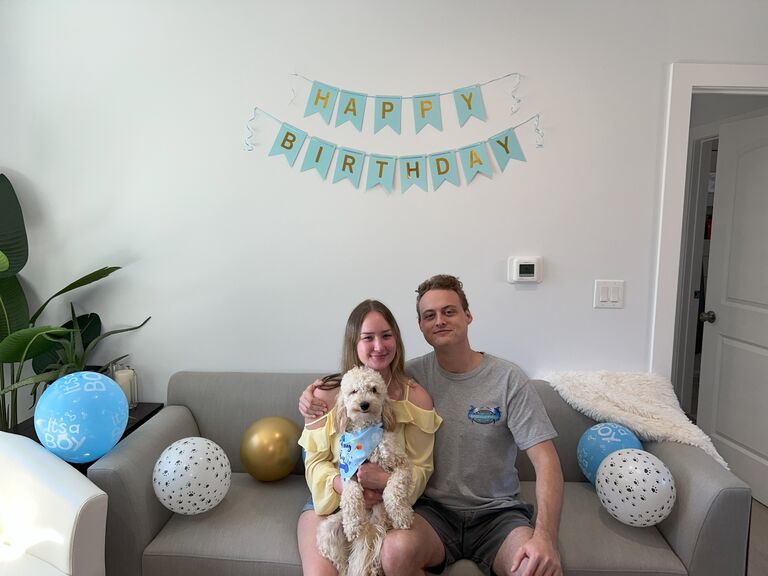 Milo's first birthday