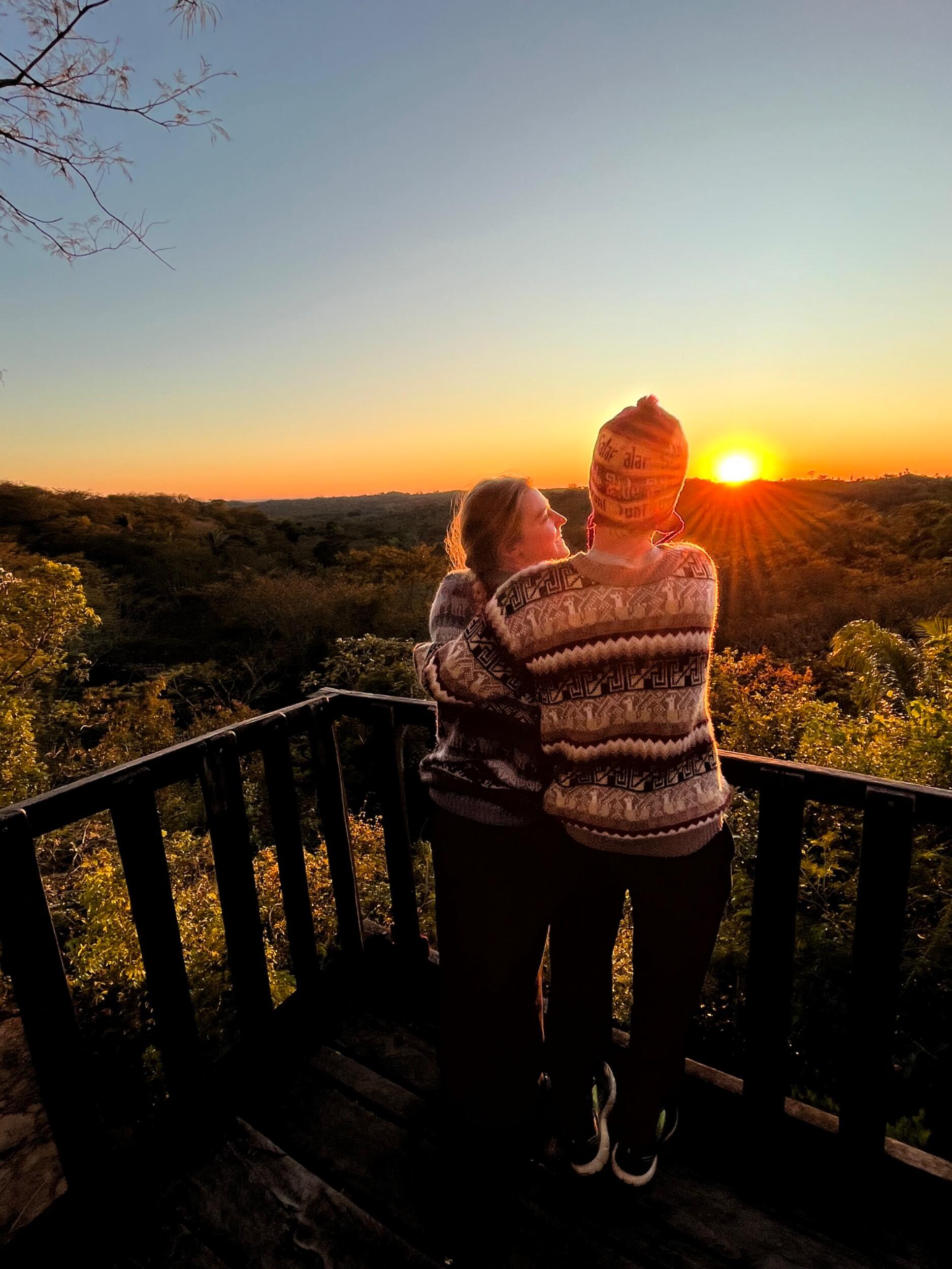 Our last sunrise in Bolivia! (Can you believe Allison woke up at 4:30 in the morning to get there? Yeah we can't either...)