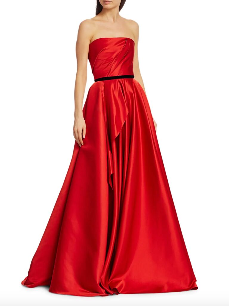 27 Red Wedding Dresses That Are Showstopping (and Shoppable)