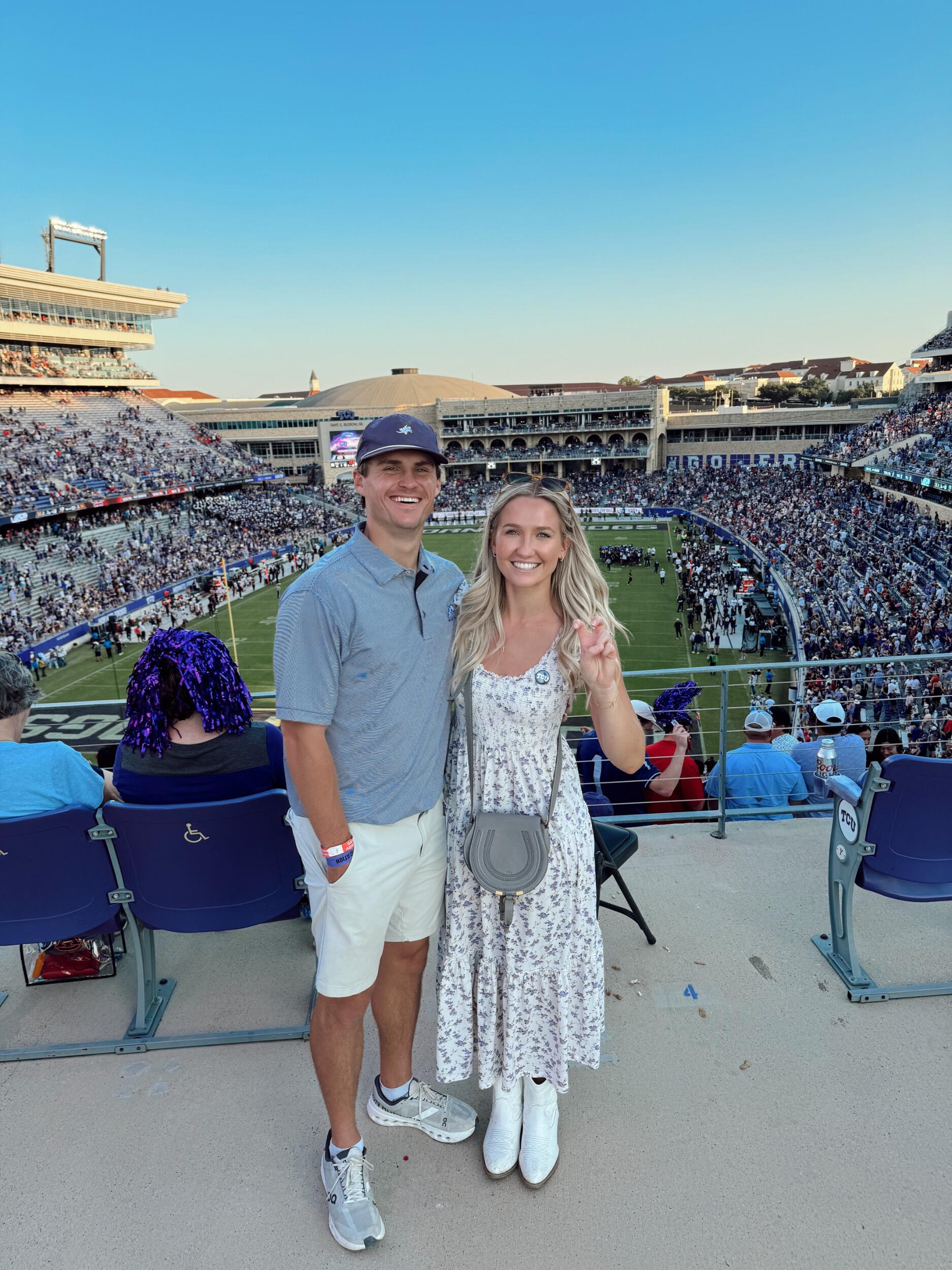 Cheering on TCU all season long!