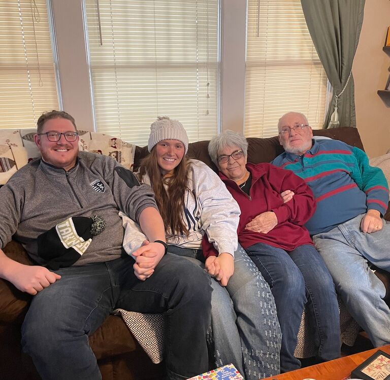 We visited upstate New York and Todd met Nataleigh's family