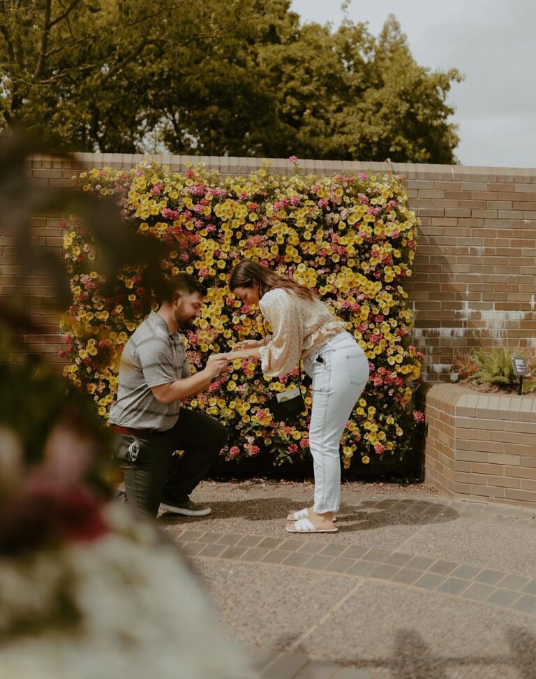 The day we became the future Mr. and Mrs. Mischel!