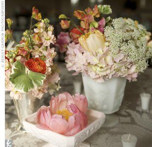 Antique Centerpieces Vases