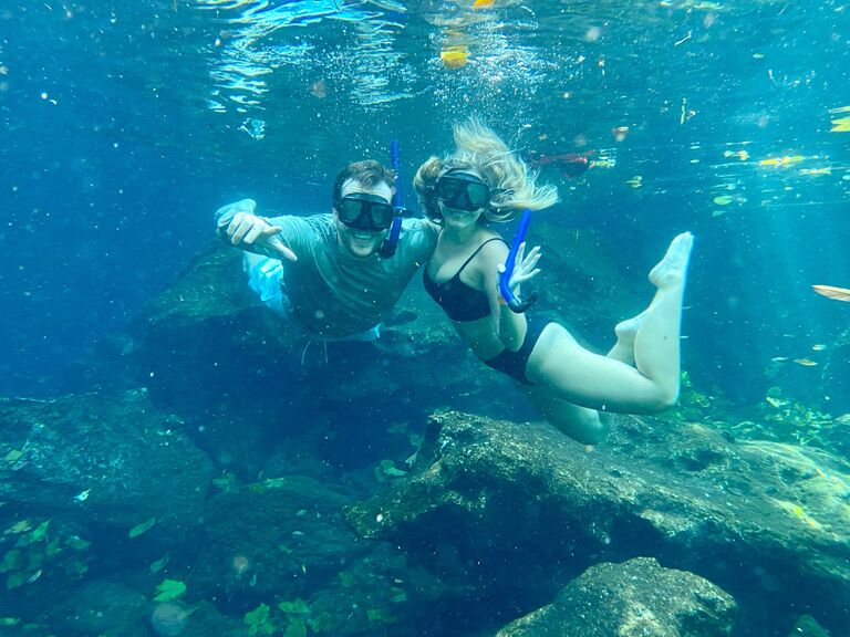 First trip out of the country together- Mexico