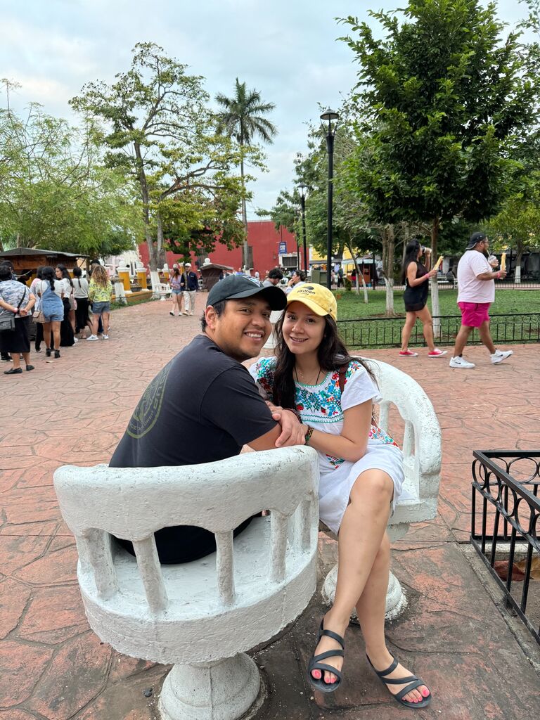 Romeo and Juliet chairs in Valladolid, Mx. 