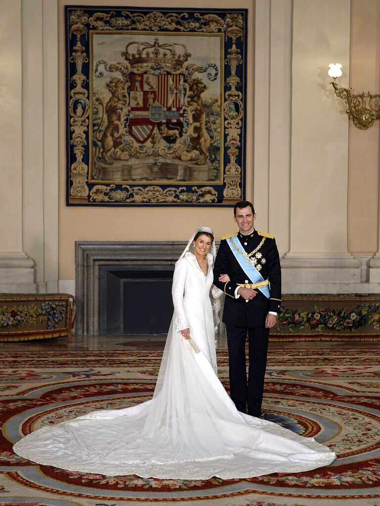King Felipe and Queen Letizia wedding photo