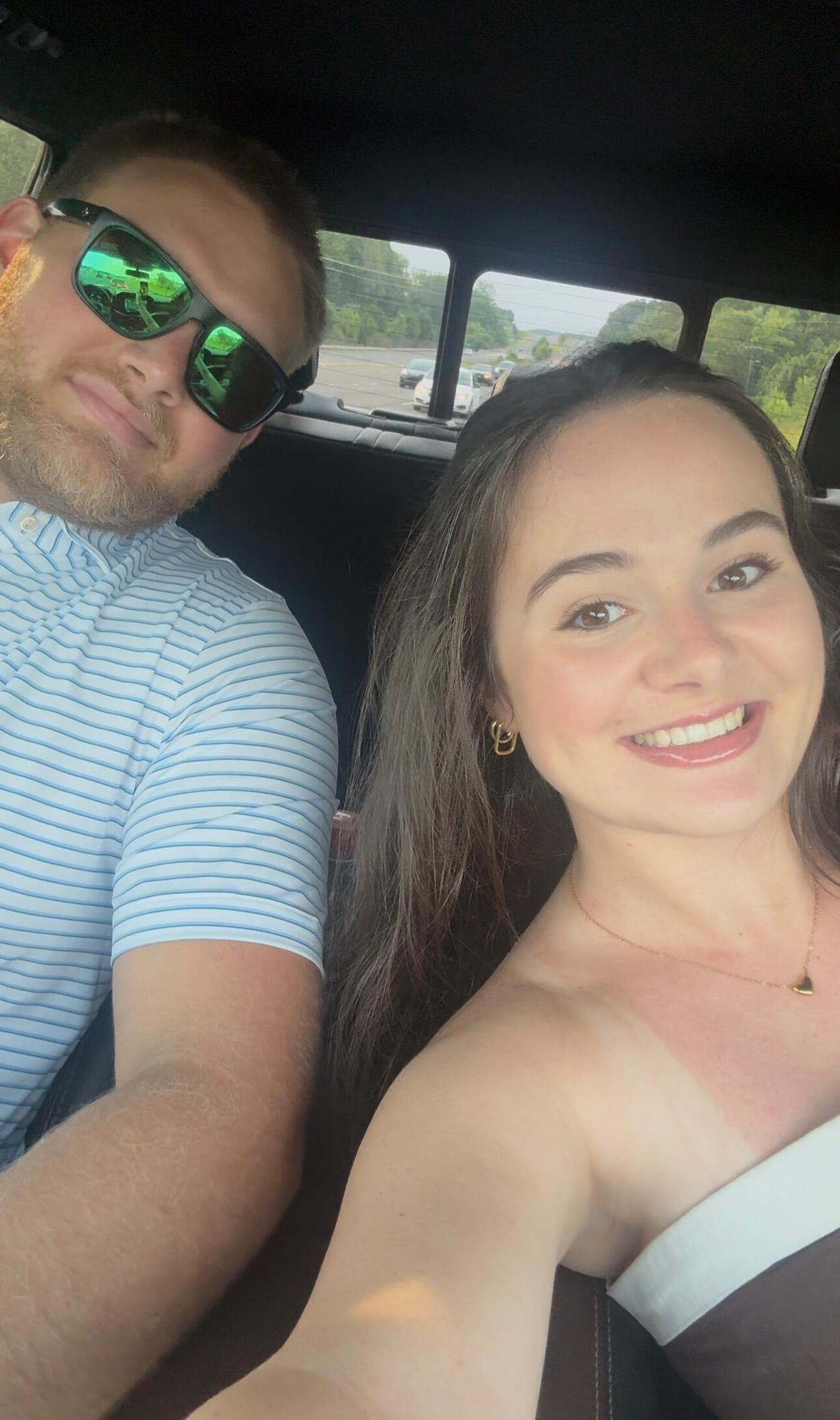 Celebrated one year of being engaged!